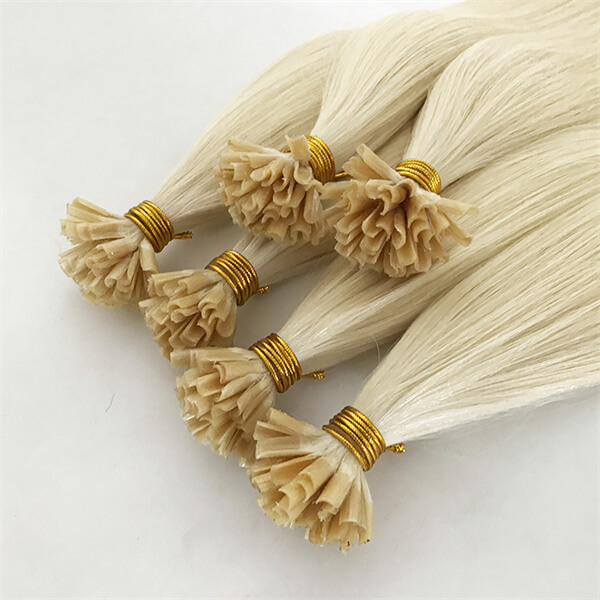 Keratin U Tip Human Hair Extensions Wholesale